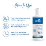 Buy Clensta CoV-Guard Protection Lotion| 100ml| With Tea Tree Oil and Silver Nanoparticles| Provides Moisturisation and Covid Protection| For Smooth Skin| For all Men and Women (Pack of 3) - Purplle