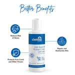 Buy Clensta CoV-Guard Protection Lotion| 100ml| With Tea Tree Oil and Silver Nanoparticles| Provides Moisturisation and Covid Protection| For Smooth Skin| For all Men and Women (Pack of 3) - Purplle