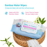 Buy BabyChakra 99% Bamboo Water Soft Wipes with Lid, Alcohol-Free 100% Natural Ingredients Dermatologically Tested, Made with Aloe Vera Extract, Almond Oil & Organic Jasmine Oil (72 Wipes) Pack of 10 - Purplle