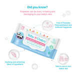 Buy BabyChakra 99% Bamboo Water Soft Wipes with Lid, Alcohol-Free 100% Natural Ingredients Dermatologically Tested, Made with Aloe Vera Extract, Almond Oil & Organic Jasmine Oil (72 Wipes) Pack of 10 - Purplle