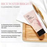 Buy The Face Shop Rice Water Bright Foaming Cleanser Combo (50ml) - Purplle