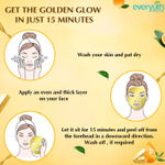 Buy Everyuth Naturals Advanced Golden Glow Peel-off Mask with 24K Gold (30 g) - Purplle