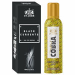 Buy St John Cobra Deodrant No Gas Music 100 ml & Black Current 50 ml Perfume Combo Pack Perfume Body Spray - For Men & Women (150 ml, Pack of 2) - Purplle