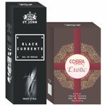 Buy St John Cobra Exotic 100 ml & Black Current 50 ml Body Perfume Combo Gift Pack Eau de Parfum - 150 ml (For Men & Women) - Purplle