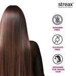 Buy Streax Professional Canvoline Shampoo For straightened hair, with Kera-Charge & Baobab oil, 1500 ml - Purplle