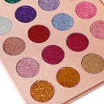 Buy DE'LANCI Pressed Glitter Eyeshadow Palette 19.2g - Purplle