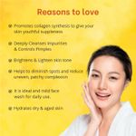 Buy Globus Naturals Vitamin C Face Wash, Enriched with Peach & Jujube, Skin Illuminating & Tan Removal Formula, For All Skin Types, Both Men & Women (75 gm) - Purplle