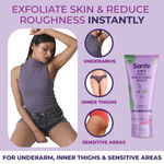 Buy Sanfe Spotlite Sensitive Areas Body  Scrub For Underarms Area, Back & Bum Area, Intimate Area| 50gm - Purplle