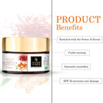 Buy Good Vibes De-Tan Glow Ubtan Day Cream with SPF 30 (25 gm) - Purplle