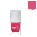 Buy Lakme Fast And Fabulous Nail Color - Fuschia Pink 18 (10 ml) - Purplle