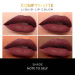 Buy FACES CANADA Comfy Matte Mini Liquid Lipstick Value Pack of 3 - Note To Self + Getting Ready + Just So You Know | 3.6 ml | Comfortable 10HR Longstay | Smooth Intense Matte Color | No Dryness - Purplle