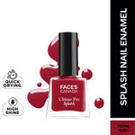 Buy FACES CANADA Ultime Pro Splash Mini Nail Enamel I FloralDream+Royal Ruby+CherryBlast+Watermelon I 20 ml - Purplle