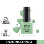 Buy FACES CANADA Ultime Pro Splash Mini Nail Enamel Value Pack of 5 | Floral Dream + Royal Ruby + Linty + Viola + Sunny Side Up | 25 ml | Quick-Drying | High Shine | Chip-Resistant | Long Lasting - Purplle
