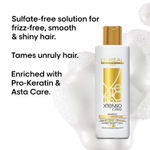 Buy L'Oreal Professionnel Xtenso Care Sulfate-Free Shampoo For Frizz-Free, Shiny & Manageable Hair 250ml - Purplle