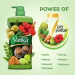 Buy Dabur Vatika Health Shampoo - 1L | With 7 natural ingredients | For Smooth, Shiny & Nourished Hair | Repairs Hair damage, Controls Frizz | For All Hair Types | Goodness of Henna & Amla - Purplle