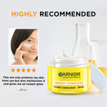 Buy Garnier Skin Naturals Day Cream Brightening & Protects Skin from Sun Bright Complete Vitamin C SPF40 / PA+++ Serum Cream 45 gm - Purplle