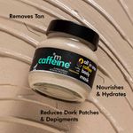 Buy mCaffeine all in one Coffee Body Mask with Niacinamide & Hyaluronic Acid for Depigmentation, Tan Removal & Body Acne - Nourishes & Hydrates - 100% Vegan, 250 gm - Purplle