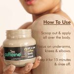 Buy mCaffeine all in one Coffee Body Mask with Niacinamide & Hyaluronic Acid for Depigmentation, Tan Removal & Body Acne - Nourishes & Hydrates - 100% Vegan, 250 gm - Purplle