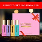 Buy La French Mood Luxury Perfume Gift Set - Gift for Men & Gift for Women 80 ml - Purplle