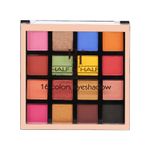 Buy Half N Half Professional Makeup kit, 16 Colours Eyeshadow Matte Multicolour Palette 02 (18 gm) - Purplle