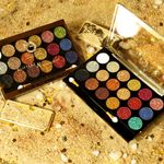 Buy Mattlook Glitters N Highlight 18 Colour Glittering Eyeshadow Palette, Unique Edition (18 gm) - Purplle