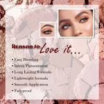 Buy Half N Half 15 in 1 Velvet Texture Eyeshadow, Multicolour Palette-03 (12gm) - Purplle