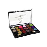 Buy Mattlook Glitters N Highlight 18 Colour Glittering Eyeshadow Palette, Limited Edition (18 gm) - Purplle