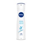 Buy NIVEA Deo Spray Fresh Natural Non Antiperspirant, Female 200ml - Purplle