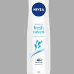 Buy NIVEA Deo Spray Fresh Natural Non Antiperspirant, Female 200ml - Purplle