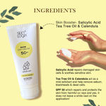 Buy Richfeel Skin Logix Acne Day Cream (SPF 50) 100 gm| Derma Range - Purplle