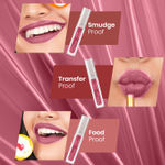 Buy NY Bae Confessions Liquid Lipstick | Lip & Cheek Tint | Nude Lipstick | Matte Finish | Long Lasting - Rule Of Life 10 (4.5 ml) - Purplle