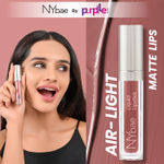 Buy NY Bae Confessions Liquid Lipstick | Lip & Cheek Tint | Nude Lipstick | Matte Finish | Long Lasting - More Shots 11 (4.5 ml) - Purplle