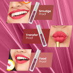 Buy NY Bae Confessions Liquid Lipstick | Lip & Cheek Tint | Nude Mauve Lipstick | Matte Finish | Long Lasting - Ladies Night 6 (4.5 ml) - Purplle