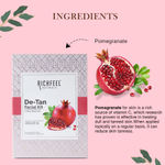 Buy Richfeel De-Tan Facial Kit 5x50g - Purplle