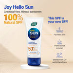 Buy Joy Revivify Hello Sun Chemical free Mineral Sunscreen SPF50 PA++++ (50ml) - Purplle