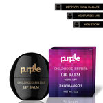 Buy Purplle Childhood Besties Lip Balm with SPF, Raw Mango 1 (12 g) - Purplle