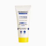 Buy DERMDOC by Purplle Ultra Matte Sheer Sunscreen Gel SPF 40 (45gm) | matte sunscreen for oily skin | sunscreen for face | ultra matte sunscreen gel | waterproof & sweat resistant sunscreen gel | mattifying sunscreen | no white cast | matte finish - Purplle