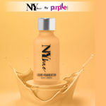 Buy NY Bae Dewy Drops Foundation - Freddo 04 (30 ml) | Wheatish Skin | Cool Undertone | Full Coverage | Long Lasting | Non-Transfer - Purplle