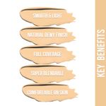 Buy NY Bae Dewy Drops Foundation - Mocha 06 (30 ml) | Dusky Skin | Warm Undertone | Full Coverage | Long Lasting | Non-Transfer - Purplle