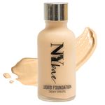Buy NY Bae Dewy Drops Foundation - Mocha 06 (30 ml) | Dusky Skin | Warm Undertone | Full Coverage | Long Lasting | Non-Transfer - Purplle