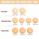 Buy NY Bae Dewy Drops Foundation - Mocha 06 (30 ml) | Dusky Skin | Warm Undertone | Full Coverage | Long Lasting | Non-Transfer - Purplle