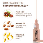 Buy NY Bae 3 IN 1 Serum Foundation - Cool Cashew 04 (30 ml) | Infused with Primer | Moisturising I Glowing Korean Skin I Celeb Glow | Dewy Makeup | Evens Skin Tone | Ultra Glow - Purplle