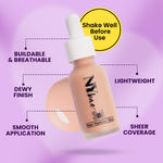 Buy NY Bae 3 IN 1 Serum Foundation - Cool Cashew 04 (30 ml) | Infused with Primer | Moisturising I Glowing Korean Skin I Celeb Glow | Dewy Makeup | Evens Skin Tone | Ultra Glow - Purplle