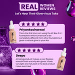 Buy NY Bae 3 IN 1 Serum Foundation - Cool Cashew 04 (30 ml) | Infused with Primer | Moisturising I Glowing Korean Skin I Celeb Glow | Dewy Makeup | Evens Skin Tone | Ultra Glow - Purplle