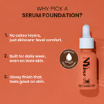 Buy NY Bae 3 IN 1 Serum Foundation - Cool Sand 06 (30 ml) | Infused with Primer | Moisturising I Glowing Korean Skin I Celeb Glow | Dewy Makeup | Evens Skin Tone | Ultra Glow - Purplle