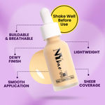 Buy NY Bae 3 IN 1 Serum Foundation - Warm Vanilla 01 (30 ml) | Infused with Primer | Moisturising I Glowing Korean Skin I Celeb Glow | Dewy Makeup | Evens Skin Tone | Ultra Glow - Purplle