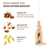 Buy NY Bae 3 IN 1 Serum Foundation - Warm Vanilla 01 (30 ml) | Infused with Primer | Moisturising I Glowing Korean Skin I Celeb Glow | Dewy Makeup | Evens Skin Tone | Ultra Glow - Purplle