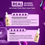 Buy NY Bae 3 IN 1 Serum Foundation - Warm Vanilla 01 (30 ml) | Infused with Primer | Moisturising I Glowing Korean Skin I Celeb Glow | Dewy Makeup | Evens Skin Tone | Ultra Glow - Purplle