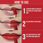 Buy NY Bae Super Matte Lipstick - Fabulous Fienman 9 (4.2 g) | Red | Loaded With Vitamin E | Rich Colour | Long lasting | Smudgeproof | Vegan - Purplle