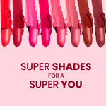 Buy NY Bae Super Matte Lipstick - Marvellous Michelle 19 (4.2 g) | Maroon | Matte Finish | Enriched with Vitamin E | Rich Colour Payoff | Nourishing | Long lasting | Smudgeproof | Vegan | Cruelty & Paraben Free - Purplle